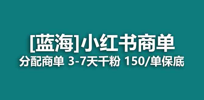 图片[1]-（7349期）2023蓝海项目，小红书商单，快速千粉，长期稳定，最强蓝海没有之一