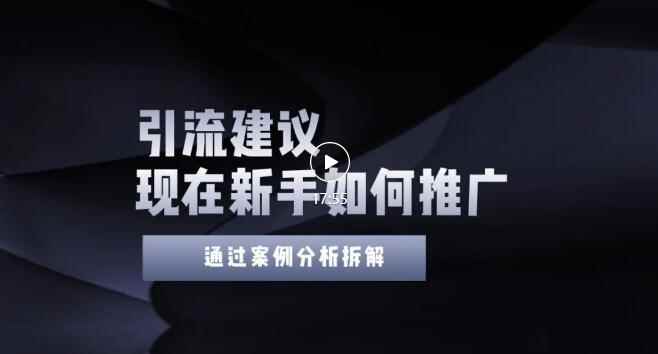 （3039期）今年新手如何精准引流？给你4点实操建议让你学会正确引流（附案例）无水印