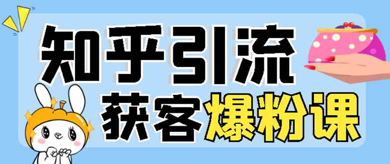 （2850期）2022知乎引流+无脑爆粉技术：每一篇都是爆款，不吹牛，引流效果杠杠的