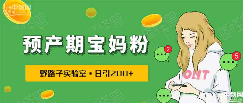 图片[1]-（1725期）日引200+预产期宝妈，从预产期到K12教育持续转化…操作方法简单