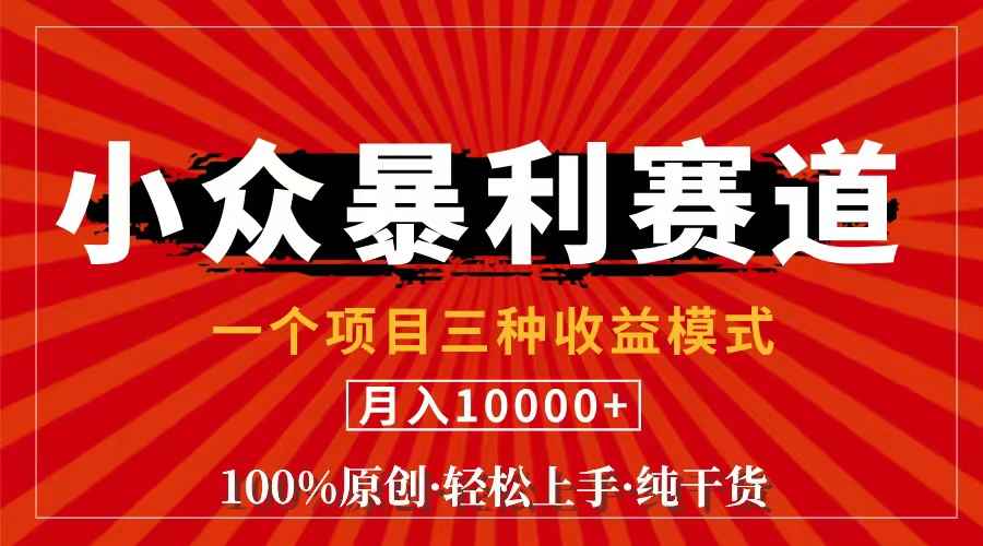 图片[1]-（11695期）视频号【中老年粉深信不疑】小众赛道 100%原创 手把手教学 新号3天收益…