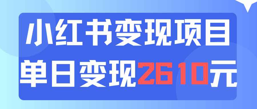 图片[1]-（11885期）利用小红书卖资料单日引流150人当日变现2610元小白可实操（教程+资料）