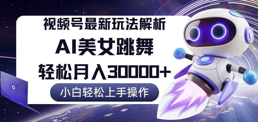 （12485期）视频号最新暴利玩法解析，小白也能轻松月入30000+-万项网